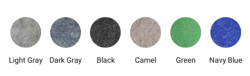 Farebné varianty interiéru akustickej búdky