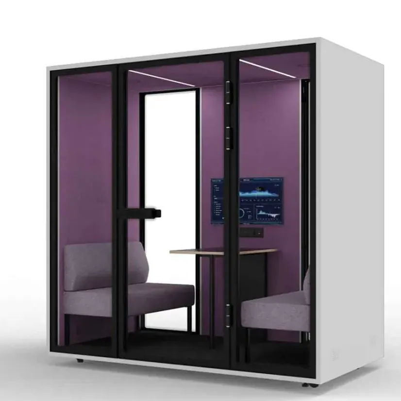 AcuBooth L – interiér meeting boxu