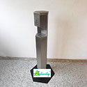 Bezdotykový dezinfekční stojan Smart s automatickým dávkovačem  - nerezové provedení