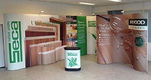 Výstavní stěna ISOframe – ukázka