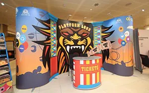 Výstavní stěna ISOframe – realizace