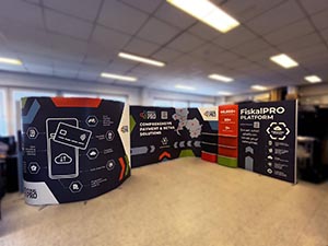 Výstavní stánky ISOframe – ukázka realizace