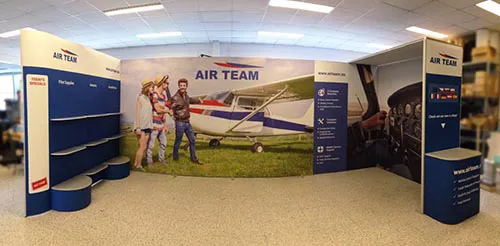 ISOframe – realizace výstavního stánku