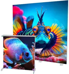 Světelné stěny LED