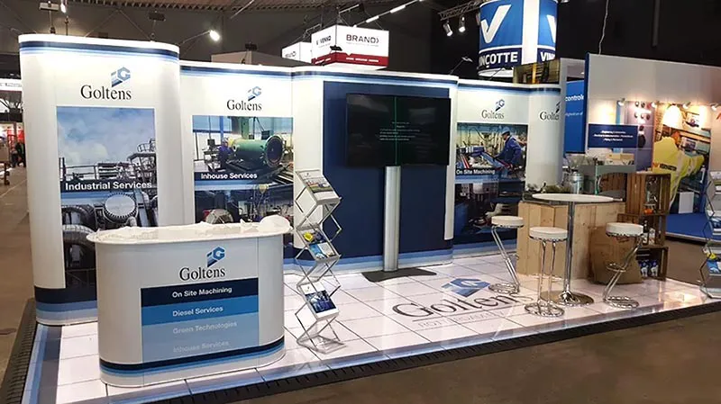 Mobilní podlaha Stand-ON k výstavnímu systému ISOframe