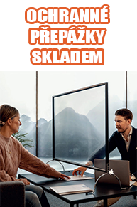 Ochranné přepážky skladem