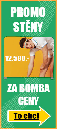 Nejlevnější promo stěny