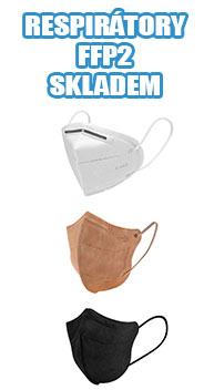 Respirátory FFP2 skladem