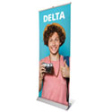 Roll-up Delta s tiskem