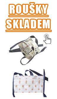 Roušky skladem