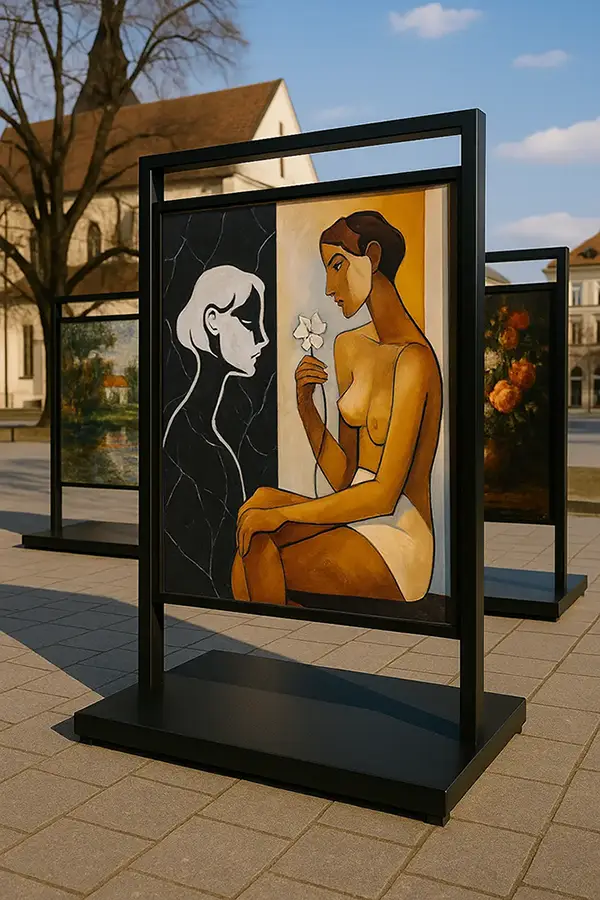 Venkovní výstavní stojan Maxi