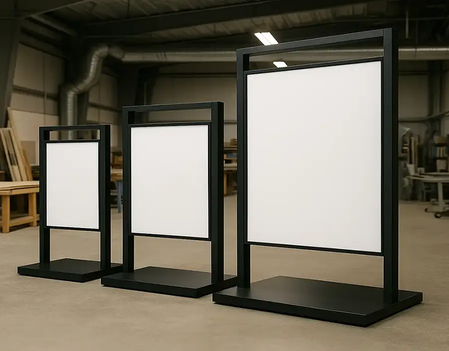 Venkovní výstavní stojan Maxi