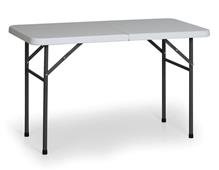 Rautový stůl skládací - rozložitelný 122x61 cm