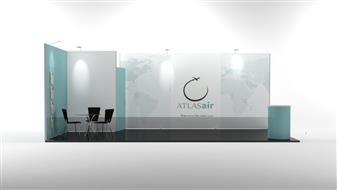 Stánek ISOframe® Fabric 10