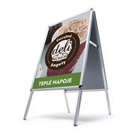 Reklamní áčko 70x100 cm, oblé rohy, interiér