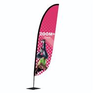Reklamní vlajka Zoom Crest