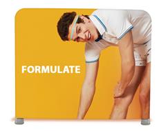 Textilní stěna Formulate rovná