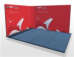 Prezentační stěna ISOframe® na plochu 4x3 m