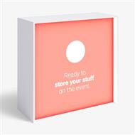 LED promo stolek s policí