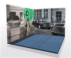 Prezentační stěna Pop-Up na plochu 3x3 m