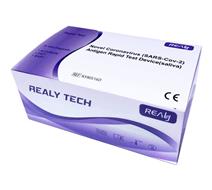 Realy Tech Novel Coronavirus SARS-Cov-2 Antigen Rapid Test Device saliva 100 ks