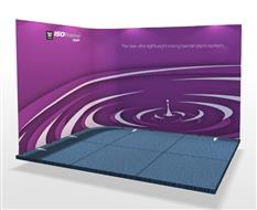 Prezentační stěna Ripple na plochu 3x2 m