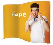 Textilní stěna Shape wave