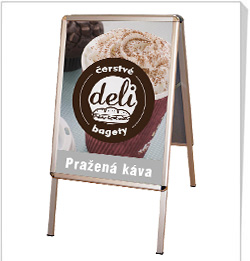 Venkovní reklamní áčka Venkovní reklamní áčka